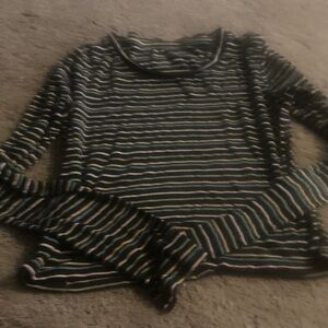 Striped Long Sleeve Top